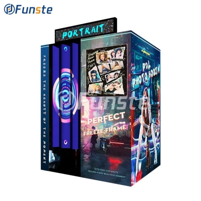  Korea Latest Coin Operated Equipment Camera Shoot Passport Photo Booth/Photo Booth Stand/Digital Photo Booth