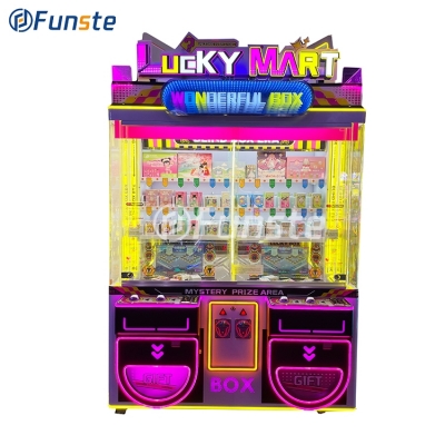 Lucky Mart Push Prize 2 player Game Machine Ticket Game Machine
