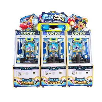 Coin Operated Coin Pusher Game Machine